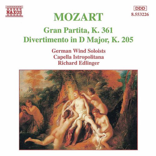 Mozart: Gran Partita / Divertimento, K. 205_poster_image