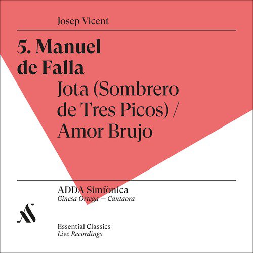 Manuel de Falla. Jota (Sombrero de Tres Picos) / Amor Brujo_poster_image