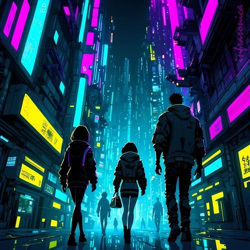 cybercity nights (instrumental version)