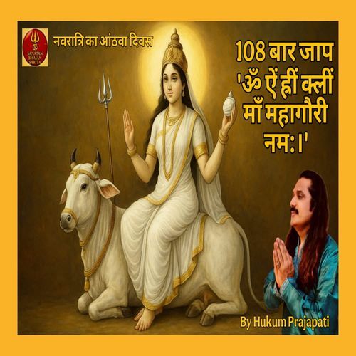 108 bar jaap - Om Aim Hreem Kleem Maa Mahagauri Namah