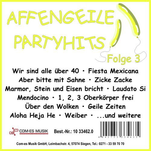 Affengeile-Partyhits, Folge 3