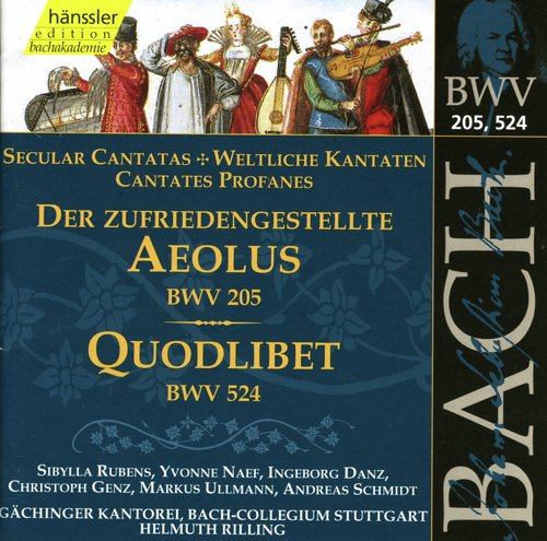 Bach, J.S.: Der Zufriedengestellte Aolous, Bwv 205 / Quodlibet, Bwv 524