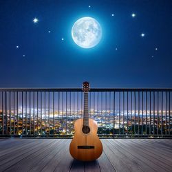 The Guitar Meets the Quiet Night