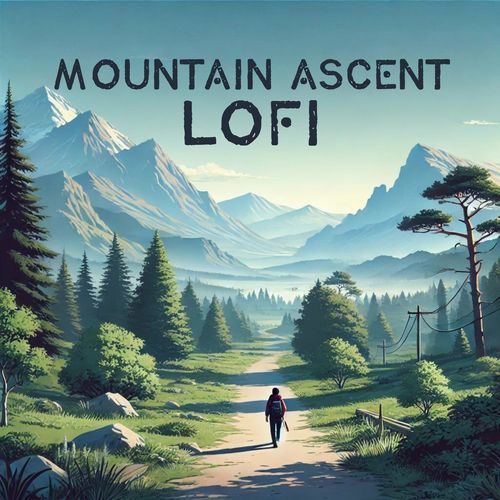 Mountain Ascent Lofi: Peaceful Wilderness Wanderings_poster_image