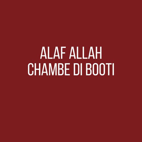 Alaf Allah Chambe Di Booti_poster_image