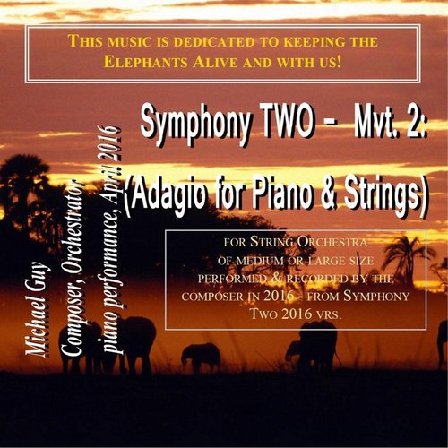 Symphony Two: II. Adagio (For Piano & Strings