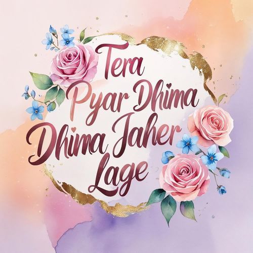 Tera Pyar Dhima Dhima Jaher Lage