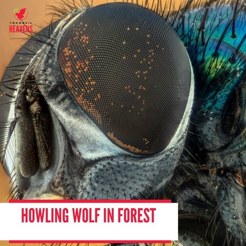 Howling Wolf in Forest