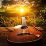 Soft Guitar Music Unwinds
