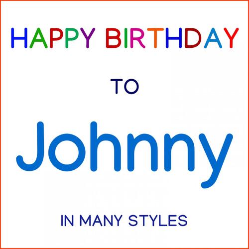 Happy Birthday To Johnny - Afro Pop cover art