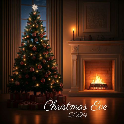 Christmas Eve 2024: Tranquil, Winter Glow, Peaceful Carols, Glimmering Stars, Beautiful Christmas Night