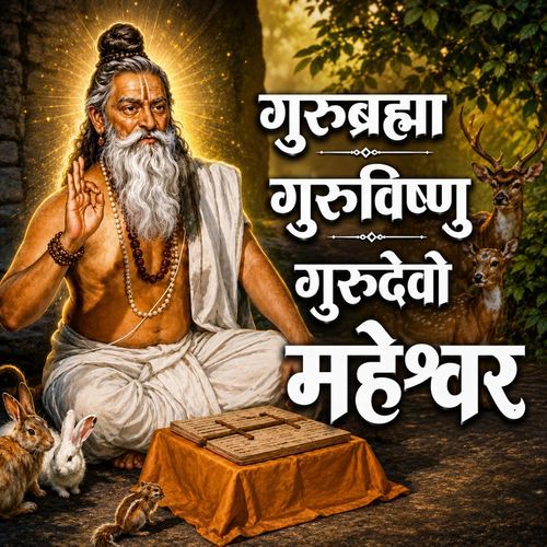 Guru Brahma Guru Vishnu Gurudevo Maheshwar