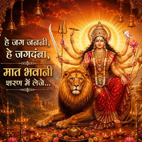 He Jag Janani, He Jagdamba, Maat Bhawani Sharan Me Leje