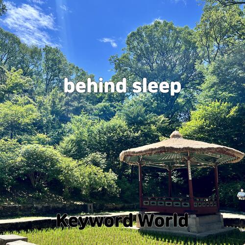 behind sleep cover art