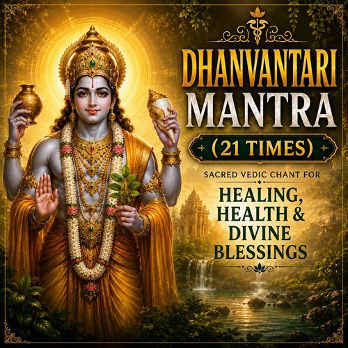 Dhanvantari Mantra (21 Times Sacred Vedic Chant for Healing, Health & Divine Blessings)