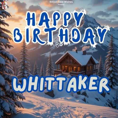 Happy Birthday Whittaker