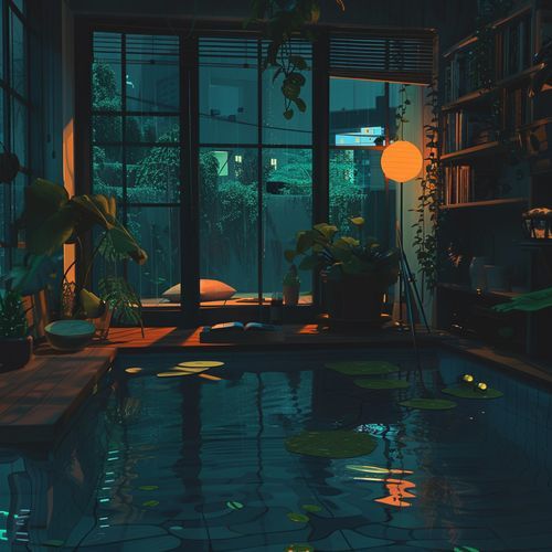 Lofi Evening Serenity: Relaxation and Calm Beats_poster_image