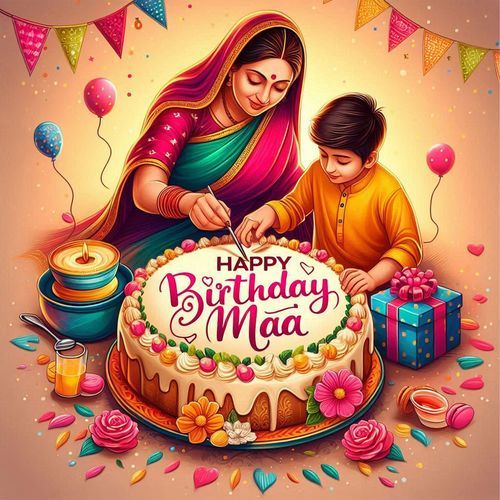 Happy Birthday Meri Maa