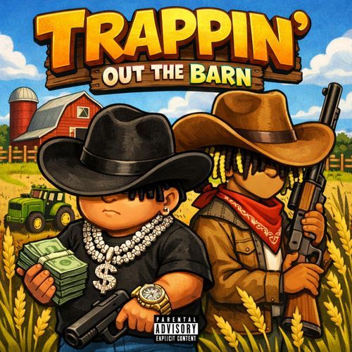Trappin out the barn cover art
