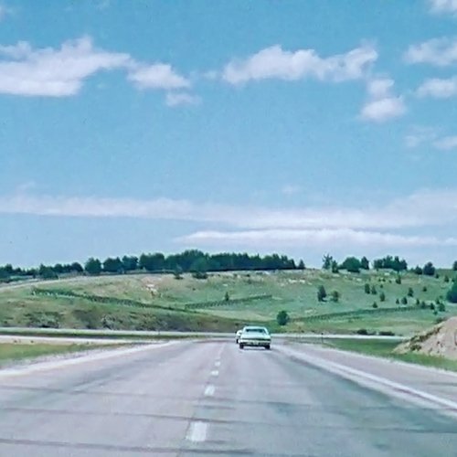 Westbound Along I-80