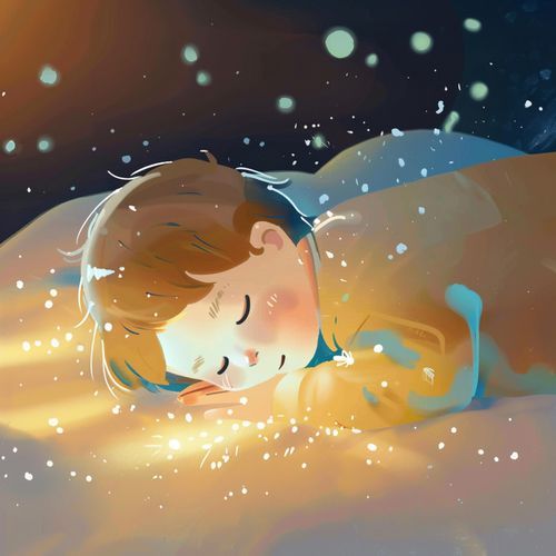 Ambiente De Fuego Suave Para El Sueño Tranquilo Del Bebé