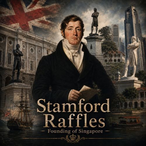 Stamford Raffles Founding of Singapor