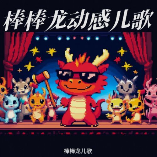 两只老虎+白龙马+小白兔白又白+挖掘机 cover art