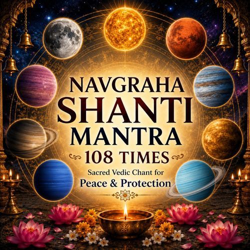 Navgraha Shanti Mantra (108 Times Sacred Vedic Chant for Peace and Protection)