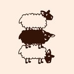 Three Sheep Grazing