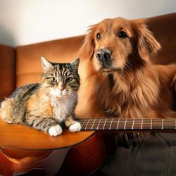 Guitar Snuggle Time