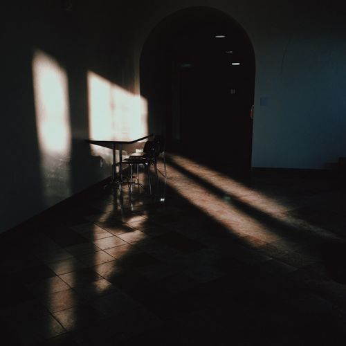 alone in the classroom