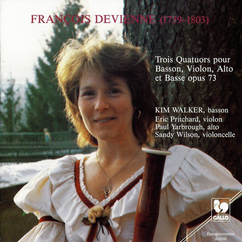 François Devienne: Three Quartets for Bassoon, Violin, Viola and Bass, Op. 73