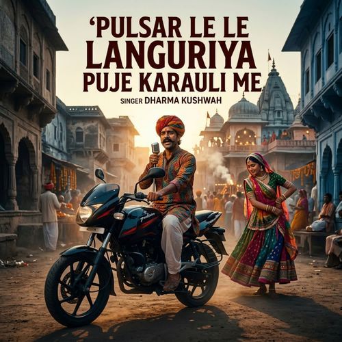 Pulsar le le languriya puje Karauli me cover art