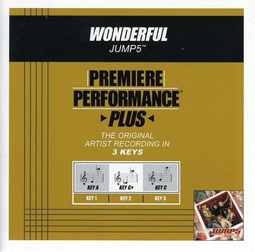 Wonderful (Performance Track In Key Of C)