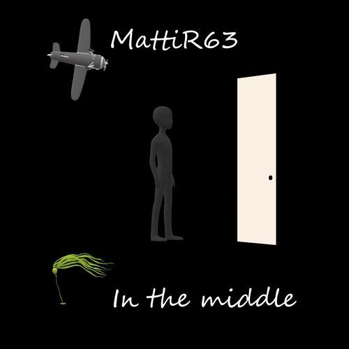 In the middle
