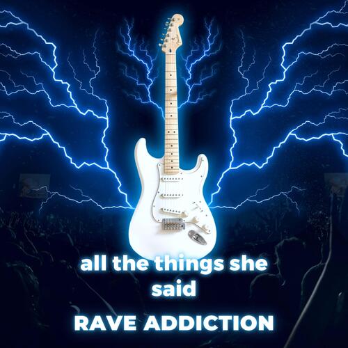 all the things she said - tekkno (slowed + reverb) cover art