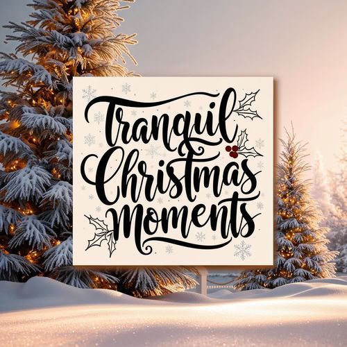 Tranquil Christmas Moments