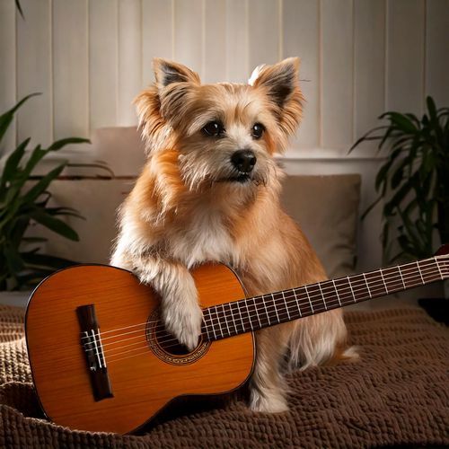 Guitar Harmonies: Calming Tunes for Dogs