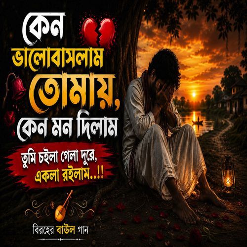 কেন ভালোবাসলাম তোমায় | Keno Bhalobashlam Tomay | Khub Koster Prem Bicched | Bangla Sad Folk Song