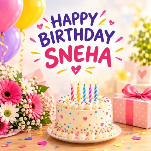 Happy Birthday Sneha