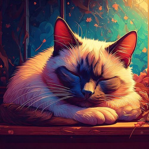 Nighttime Cat Vibes: Lofi Music for Rest