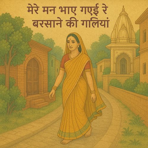 मेरे मन भाए गई रे बरसाने की गलियां