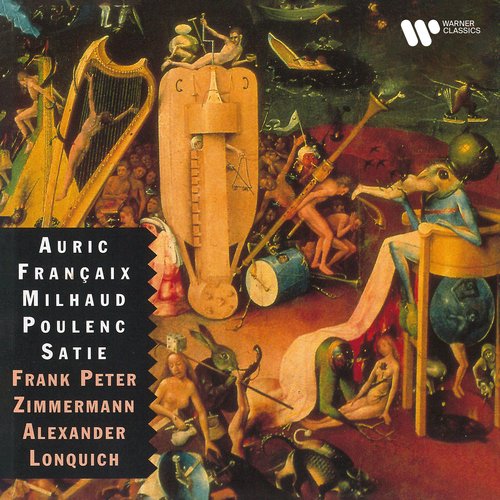 French Music for Violin and Piano: Auric, Françaix, Milhaud, Poulenc & Satie_poster_image