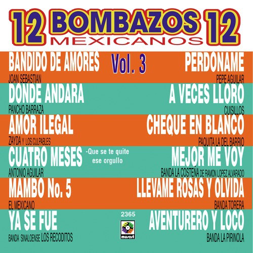 12 Bombazos Mexicanos Vol. 3