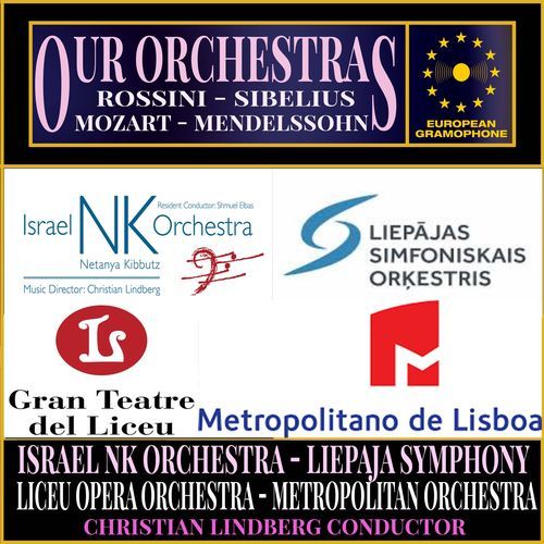 Our Orchestras III: Israel NK Orchestra, Liepāja Symphony, Liceu Opera Orchestra, Metropolitan Orchestra