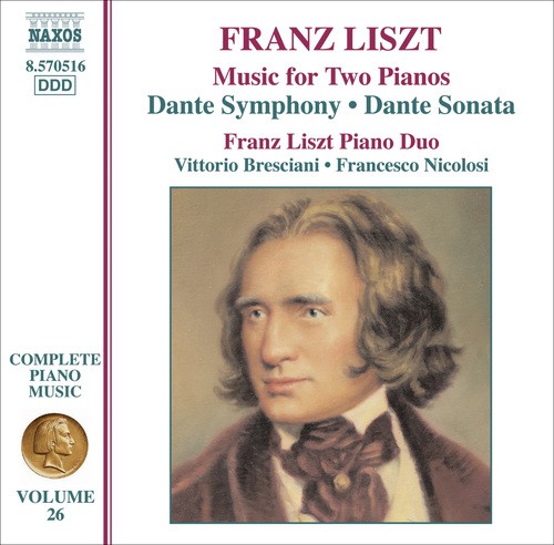 Liszt Complete Piano Music, Vol. 26: Dante Symphony & Dante Sonata (Arr. for 2 Pianos)