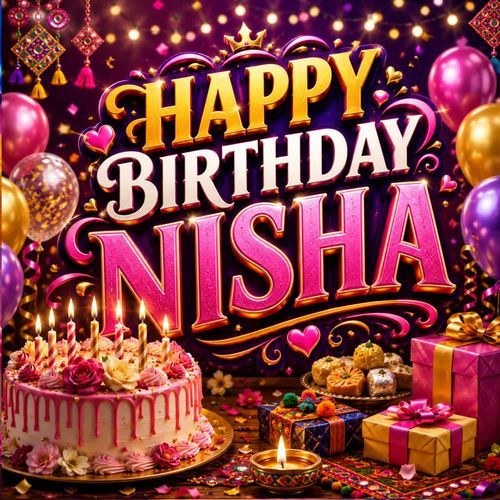 Happy Birthday Nisha