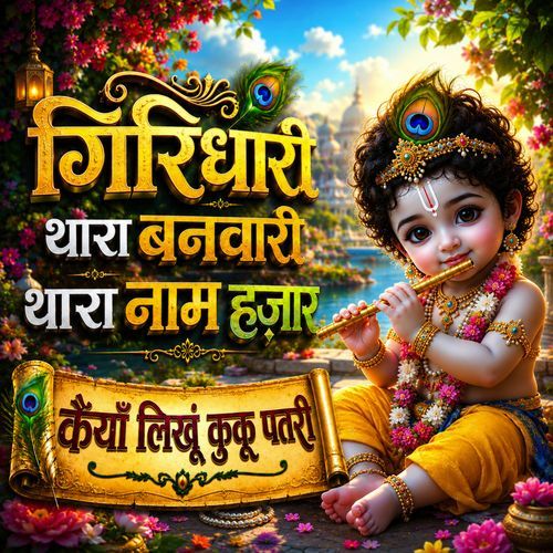 Giridhari Thara Banwari Thara Naam Hazaar Kaiyan Likhu Kooku Patari