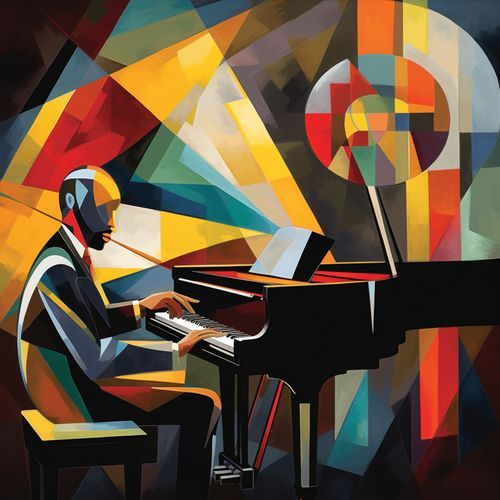 Jazz Piano Reverberations: Echoes of Genius_poster_image