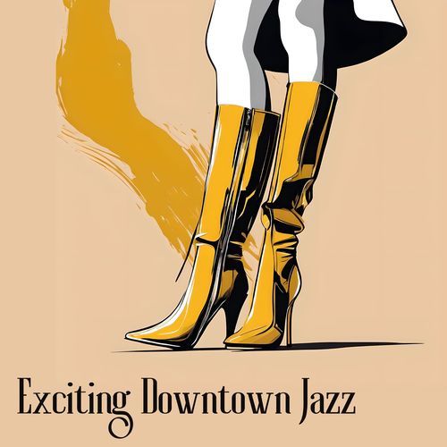 Exciting Downtown Jazz - Smooth Jazz Guitar Urban Rhythms for Downtown Vibes